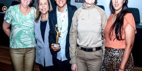 Cerimônia de entrega do Prêmio Segurança e Educação para o Trânsito, promovido pelo Cetran/MS, ocorrida em Campo Grande. Divulgação