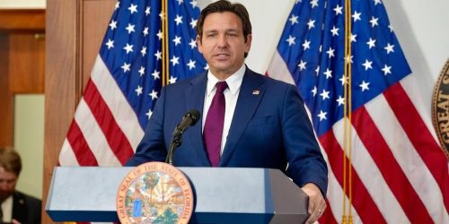 Governador da Flórida Ron DeSantis / Reprodução - Redes Sociais