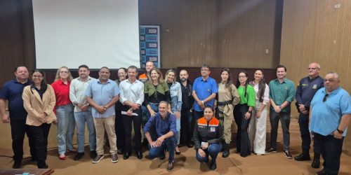 Servidores que participaram da primeira reunião da Comissão Oficial Organizadora das Festividades alusivas à Semana da Pátria 2025. Divulgação/Assecom