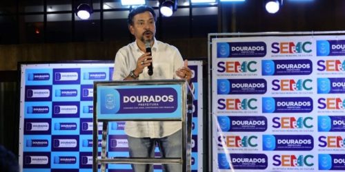 Secretário de Estado de Turismo, Esporte e Cultura, Marcelo Miranda, destaca as parceria do Governo do Estado em Dourados