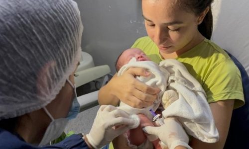 MS começa vacinar bebês prematuros contra bronquiolite