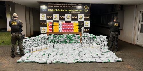 DOF Apreende Carro com Mais de R$ 800 Mil em Agrotóxicos e Celulares em Maracaju