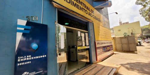 A Sala do Empreendedor funciona anexa à Central do Cidadão, na Avenida Presidente Vargas. Foto – Assecom/Arquivo