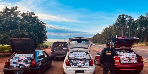 Veículos Carregados com Produtos Ilegais São Apreendidos em Ponta Porã