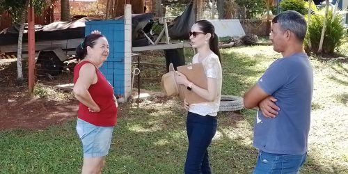 Técnicos da Semdes aproveitam visitas a propriedades rurais e orientam para o cadastramento no Cadastur. Foto: Semdes/Divulgação