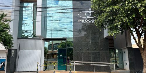 Fachada do Procon Dourados, que completa 30 anos de criação neste mês de julho. Foto: Divulgação