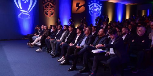 Sorteio despertou muita atenção no auditório da CBF