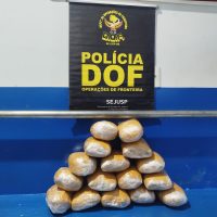 DOF apreende adolescente que seguia com droga para Dourados