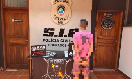 Em Dourados, ação conjunta entre Polícia Civil e Guarda Municipal resulta na prisão em flagrante de autor de homicídio