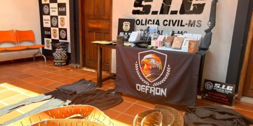 Polícia Civil prende chefe de quadrilha que realizava roubos a muambeiros em Dourados e região