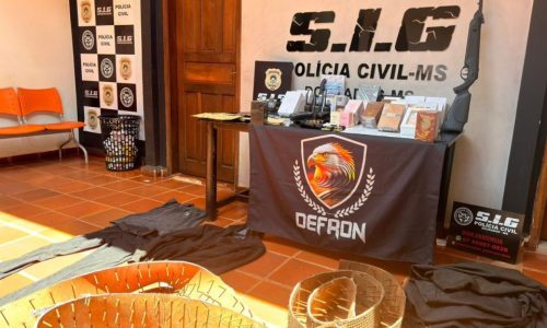 Polícia Civil prende chefe de quadrilha que realizava roubos a muambeiros em Dourados e região