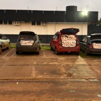 DOF intercepta comboio com cigarros e mercadorias do Paraguai