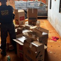 DOF apreende van carregada com cigarros contrabandeados em Dourados