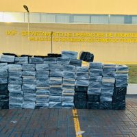 Policiais apreendem quase duas toneladas de maconha escondidas em carga de óleo de soja