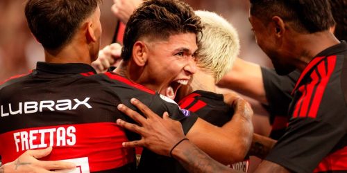 Com gol de Carrascal, Flamengo derrota o Fluminense e segue líder do Brasileirão