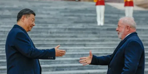Xi Jinping e Lula (foto de Ricardo Stuckert, PR)