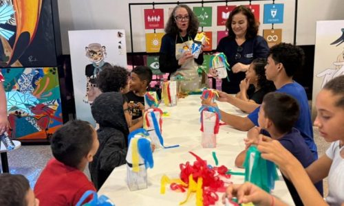 Jogos, oficinas e contação de histórias movimentam a semana de férias no Bioparque Pantanal