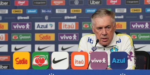 Carlo Ancelotti durante entrevista coletiva pela Seleção Brasileira em Nova Jersey
Créditos: Rafael Ribeiro/CBF