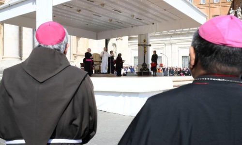 Audiência Geral desta quarta-feira, 25 de março   (@VATICAN MEDIA)