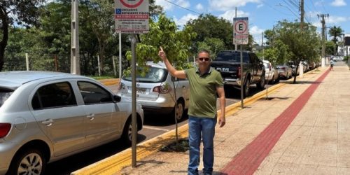 Decisão da Prefeitura sobre parquímetro atende solicitação do vereador Inspetor Cabral