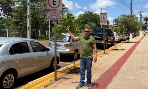 Decisão da Prefeitura sobre parquímetro atende solicitação do vereador Inspetor Cabral