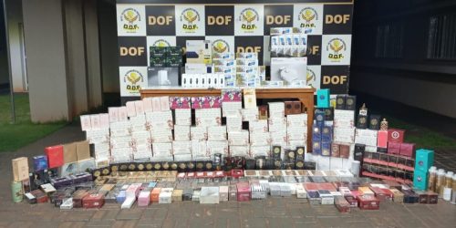 Veículo com Produtos de Contrabando é Apreendido em Maracaju