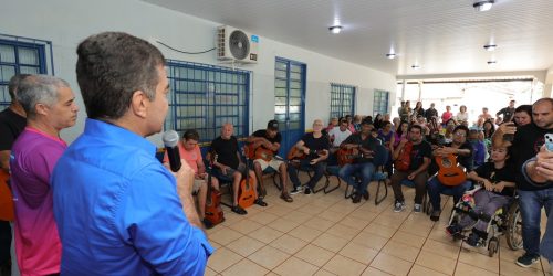 Evento em homenagem às mulheres PCD no Dorcelina Folador contou com a presença do prefeito Marçal Filho que interagiu com o público – Foto: A. Frota