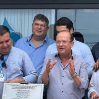Rogério Yuri acompanha governador em exercício e reforça parceria por obras de saneamento em Dourados