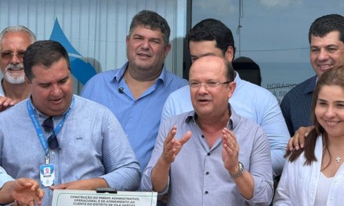 Rogério Yuri acompanha governador em exercício e reforça parceria por obras de saneamento em Dourados