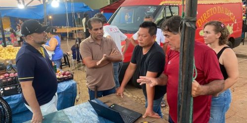 Souza reforça compromisso com feirantes e articula melhorias para feiras de Dourados