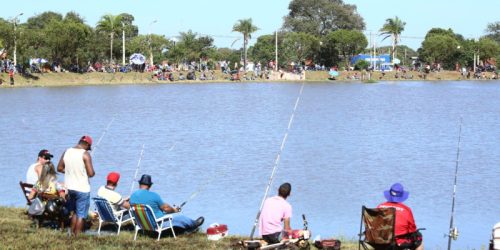 A Festa do Peixe concentra lazer e comércio em Dourados. Foto: Divulgação