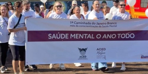 Saúde mental em pauta: Liandra participa da 1ª Caminhada Janeiro Branco