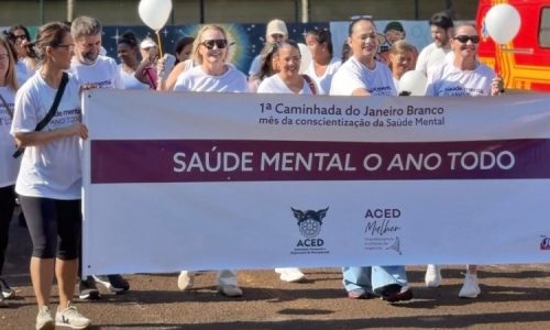 Saúde mental em pauta: Liandra participa da 1ª Caminhada Janeiro Branco