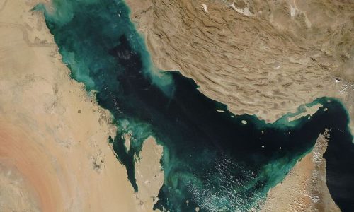 Golfo Pérsico - Foto: Nasa/Wikipédia