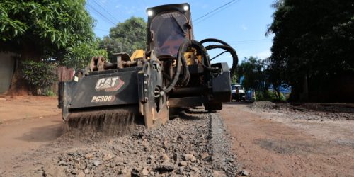Secretaria confirma pavimentação em Dourados após indicação de Zé Teixeira
