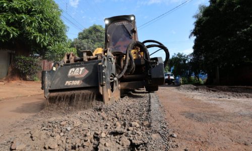 Secretaria confirma pavimentação em Dourados após indicação de Zé Teixeira