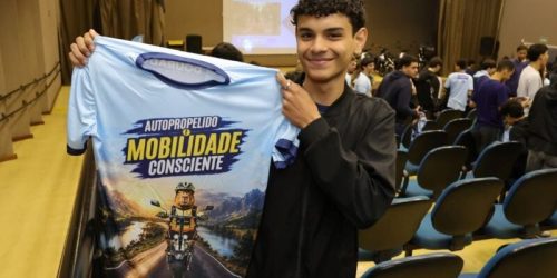 Prefeitura leva prevenção aos estudantes na condução de veículos autopropelidos