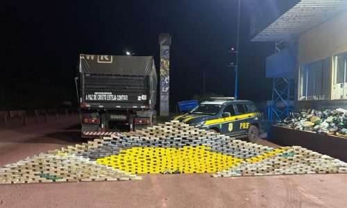PRF realiza em MS a terceira maior apreensão de cocaína de 2026