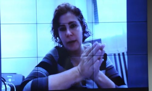 Carla Zambelli foi ouvida pela CCJ em setembro, por meio de videoconferênciaFoto: Agência Câmara de Notícias