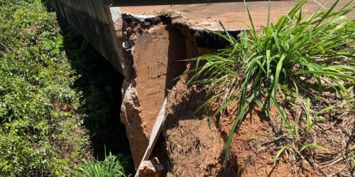 Obras em pontes de Costa Rica avançam após gestão de Zé Teixeira