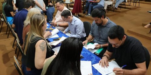 Secretaria de Saúde e Secretaria de Administração conduziram a posse- Foto: A. Frota