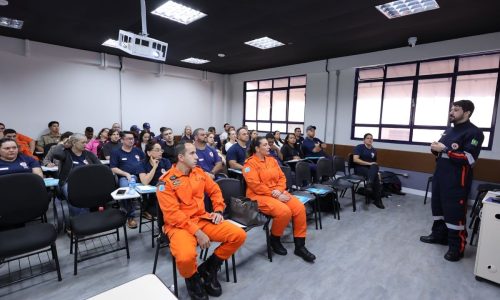 SAMU Regional Dourados promoveu capacitação de equipes em Cuidados Paliativos dentro do Projeto Piloto Nacional