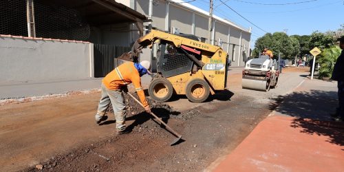 A obra segue o novo padrão de qualidade adotado pela atual gestão, com garantia de maior durabilidade e segurança- Fotos: A. Frota