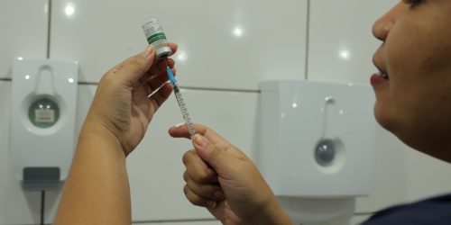 Vacinação contra Influenza continua a todo vapor nas unidades de saúde de Dourados, mas no final de semana será apenas no PAM. Foto: A. Frota